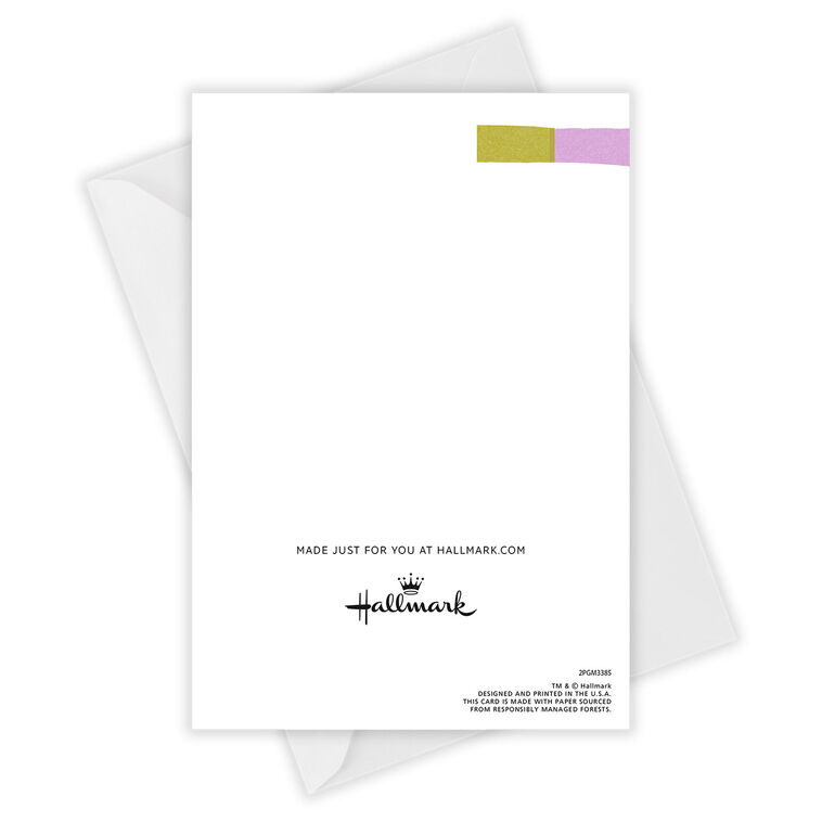Hallmark Your Hard Work Custom Encouragement Card
