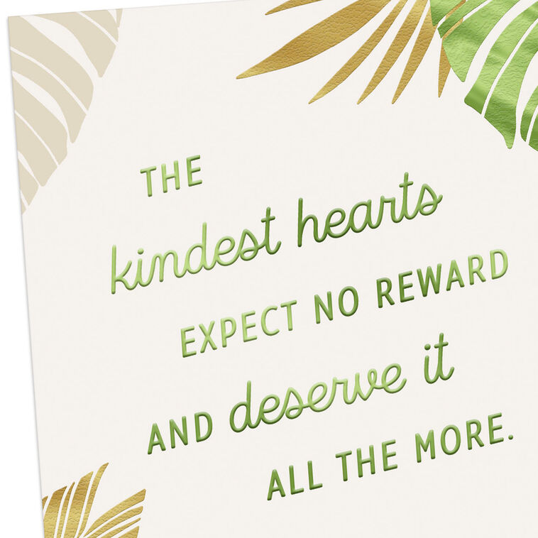 Hallmark Your Kind Heart Thank-You Card