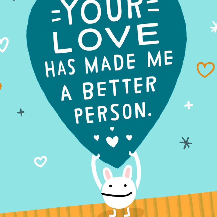 Hallmark Your Love Makes Me Better Funny Love Card