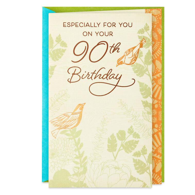 hallmark Your Wonderful Example 90th Birthday Card