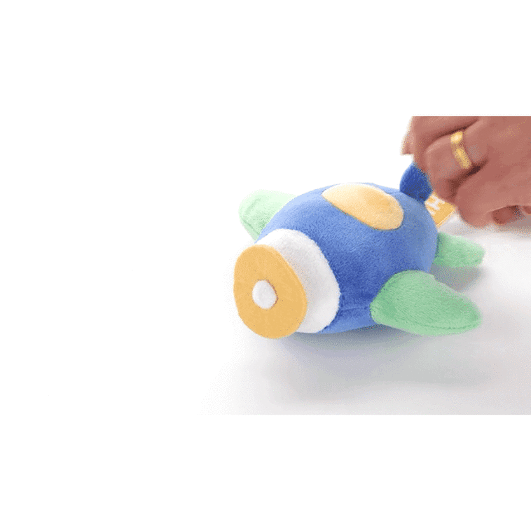 Hallmark Zip-Along Airplane Plush Toy