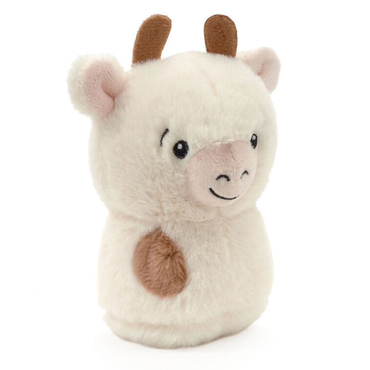 hallmark Zip-Along Cow Plush Toy