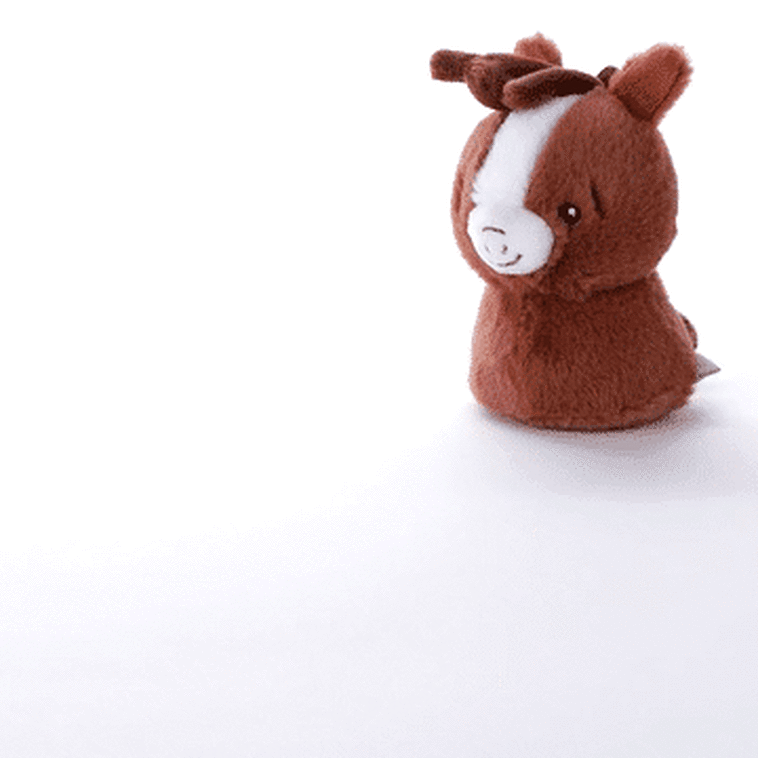 Hallmark Zip-Along Horse Plush Toy
