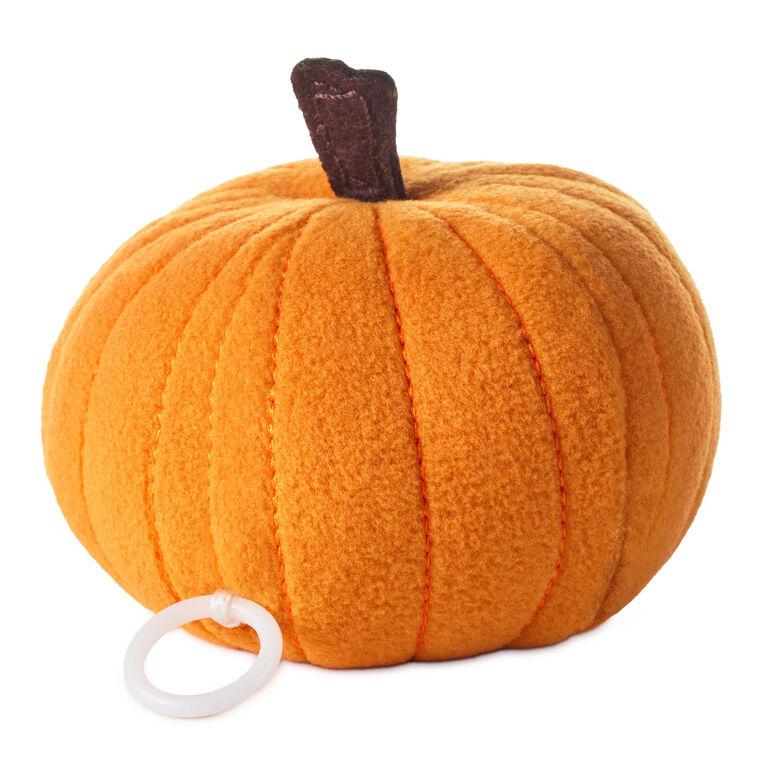 Hallmark Zip-Along Jack-o'-Lantern Plush Toy