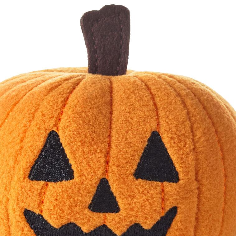 Hallmark Zip-Along Jack-o'-Lantern Plush Toy