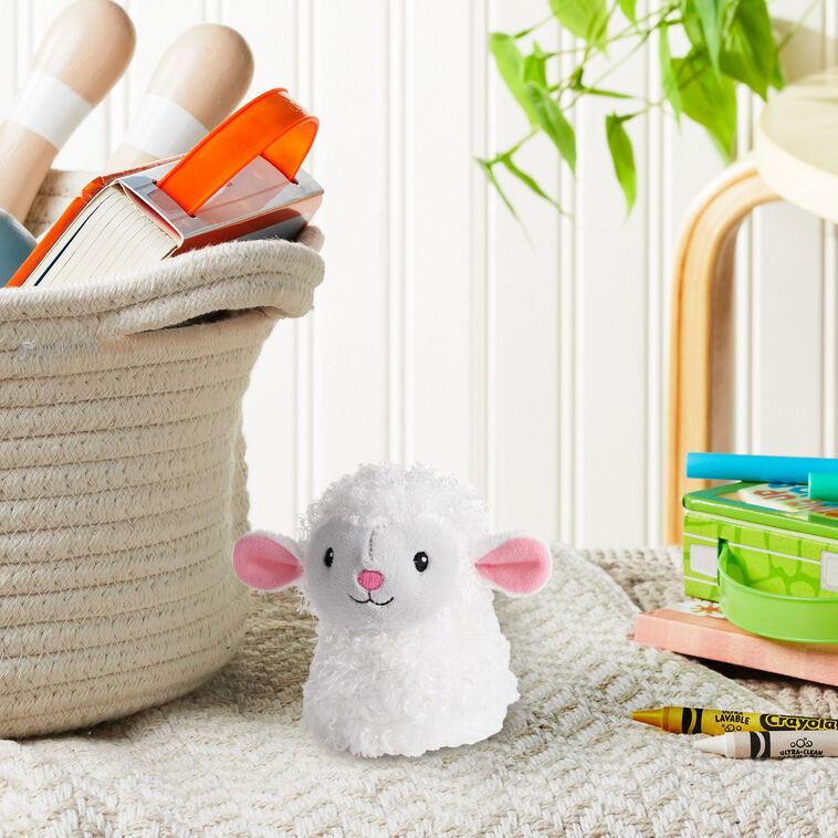 Hallmark Zip-Along Sheep Plush Toy