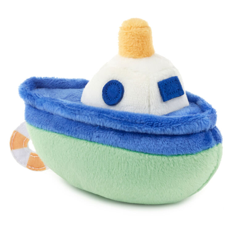 hallmark Zip-Along Tugboat Plush Toy