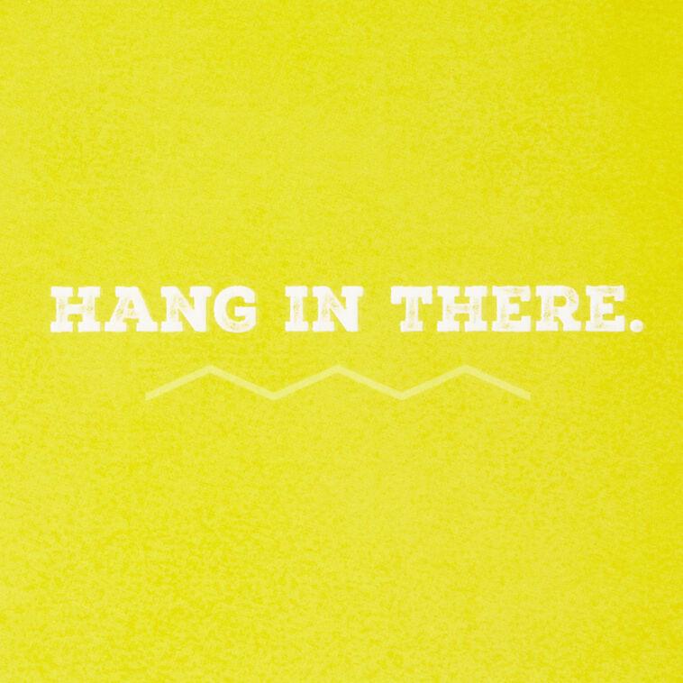 Hallmark Hang In There Dog In Hoodie Encouragement Card