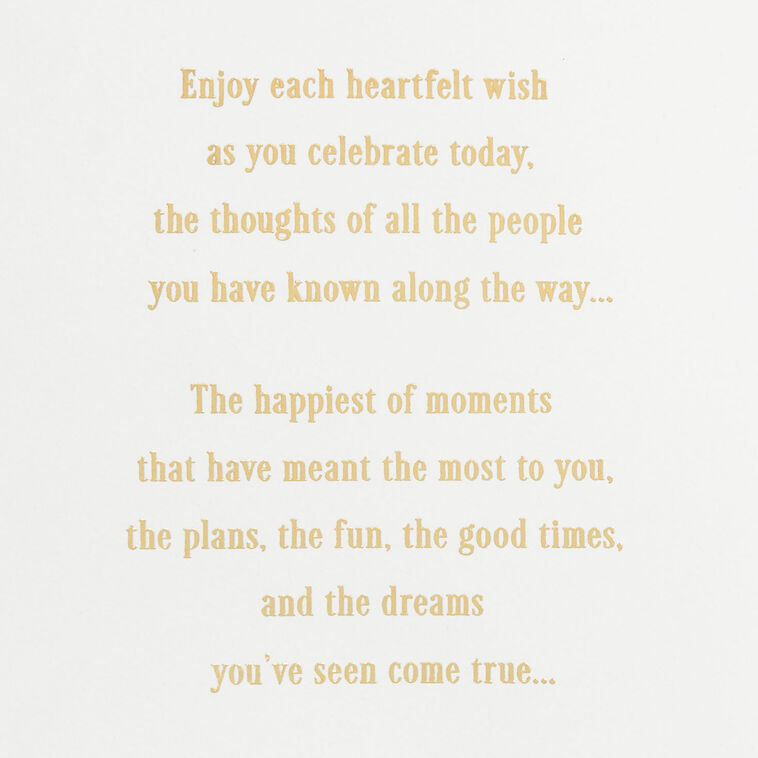 Hallmark Happiness And Pride Side By Side 50th Anniversary Card