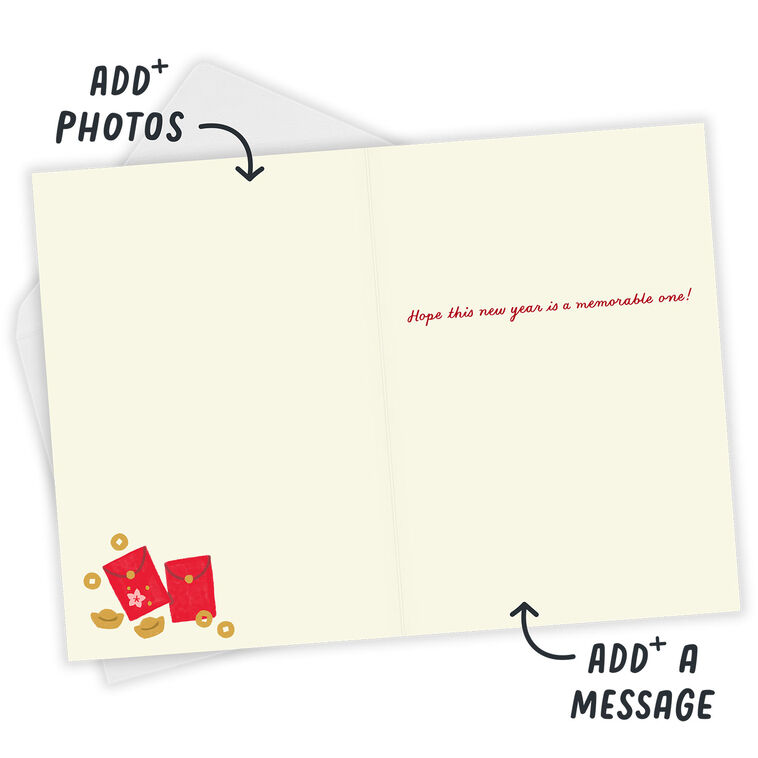 Hallmark Happiness Light And Luck Custom Lunar New Year Card