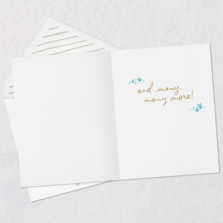 Hallmark Happy Birthday And Many More Birthday Card