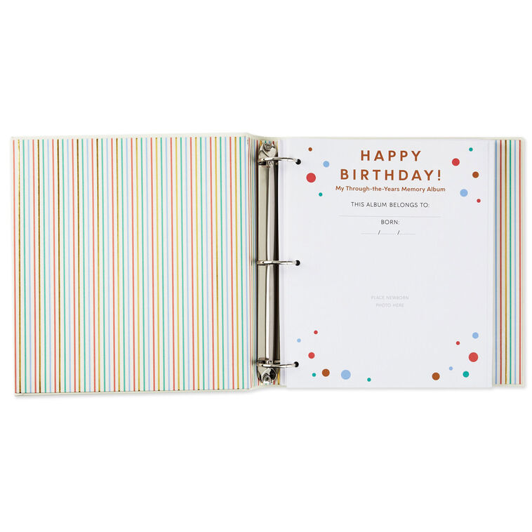 Hallmark Happy Birthday : My Through-the-Years Memory Album