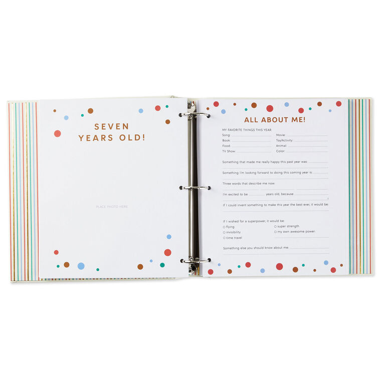 Hallmark Happy Birthday : My Through-the-Years Memory Album