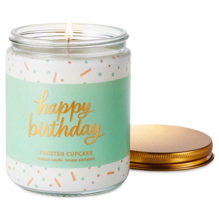 Hallmark Happy Birthday Scented Single-Wick Jar Candle 7 Oz