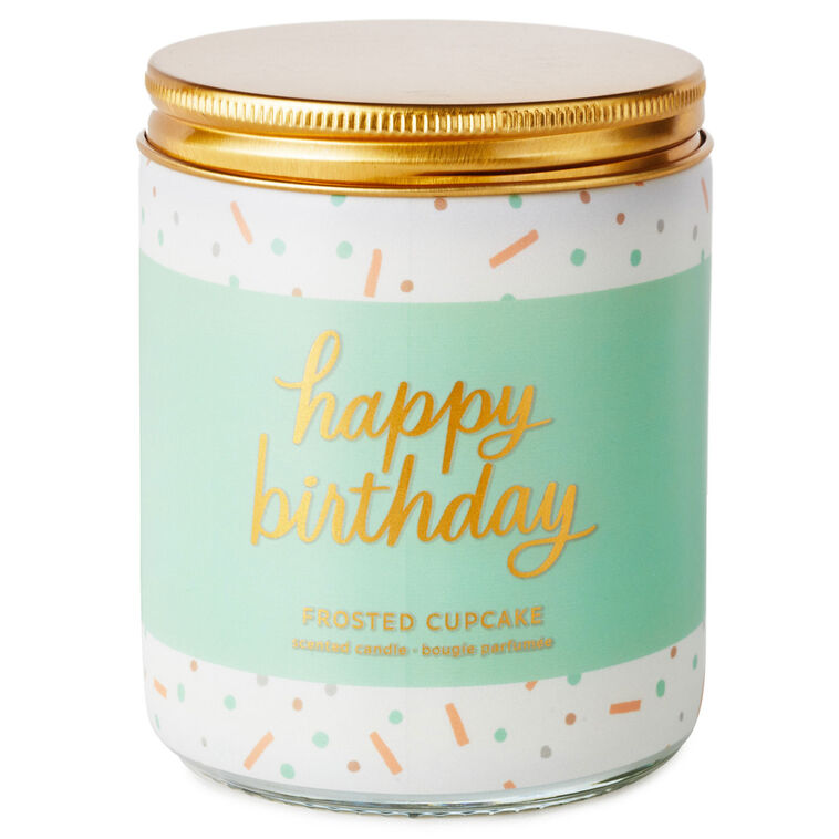 hallmark Happy Birthday Scented Single-Wick Jar Candle 7 oz