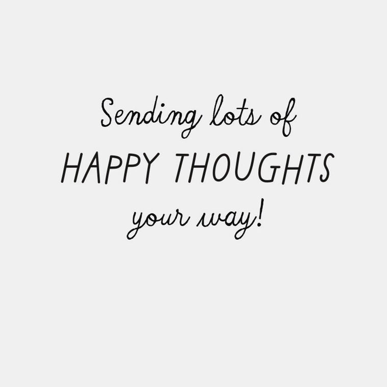 Hallmark Happy Thoughts Dog With Bubbles Encouragement Card