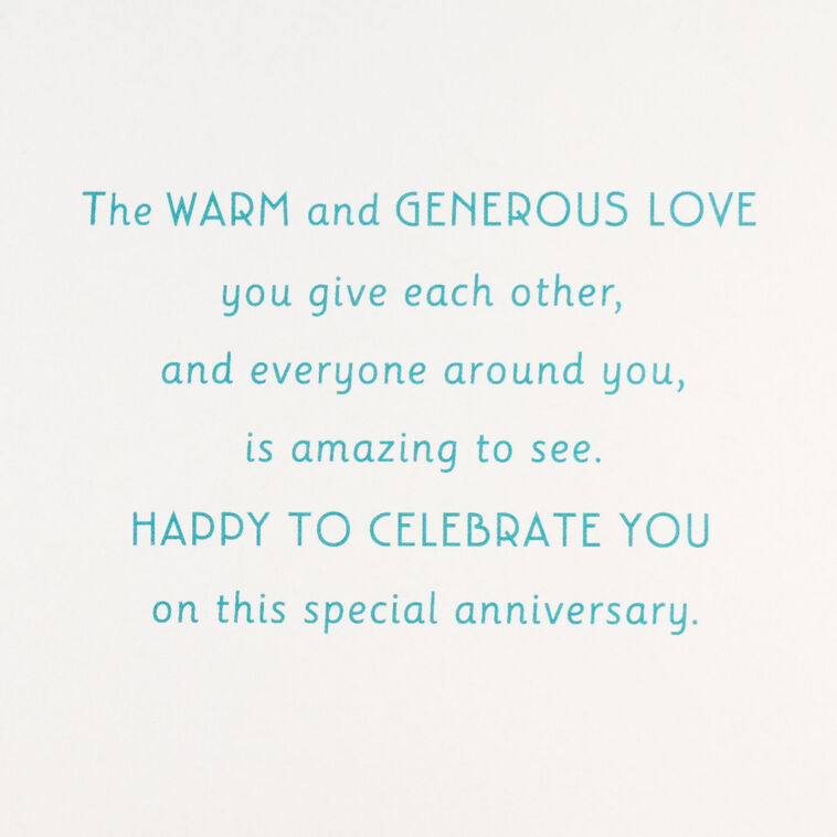Hallmark Happy To Celebrate You 50th Anniversary Card