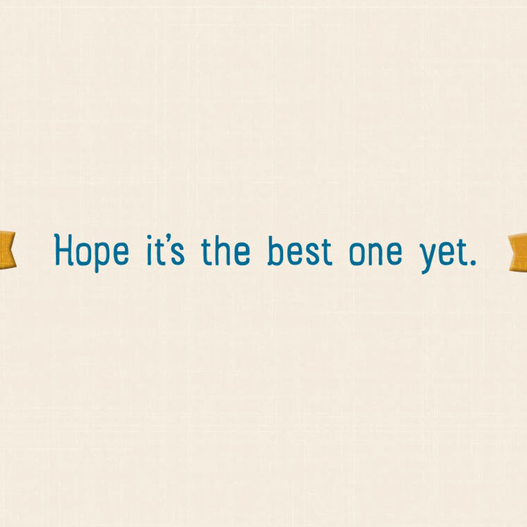 Hallmark Happy Wishes For A Whole New Year Birthday Card For Godson