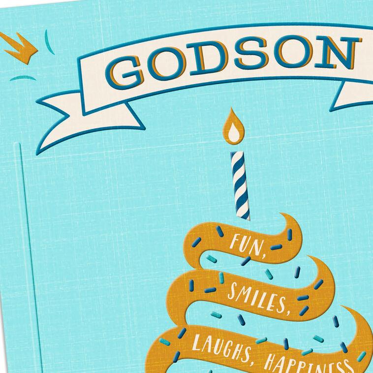 Hallmark Happy Wishes For A Whole New Year Birthday Card For Godson