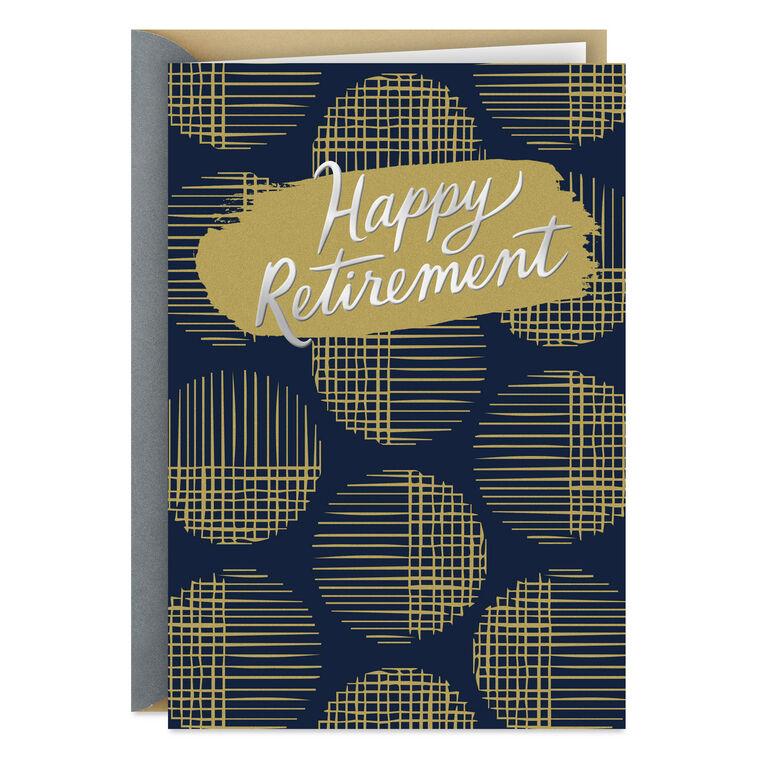 hallmark Happy Wishes for Your New Chapter Retirement Card
