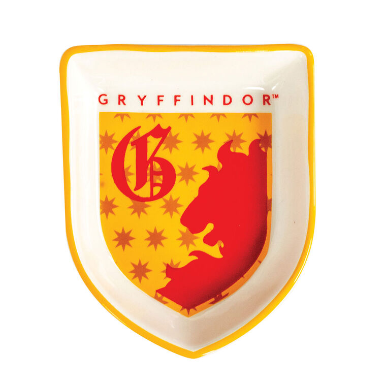 hallmark Harry Potter Gryffindor House Shield Trinket Dish