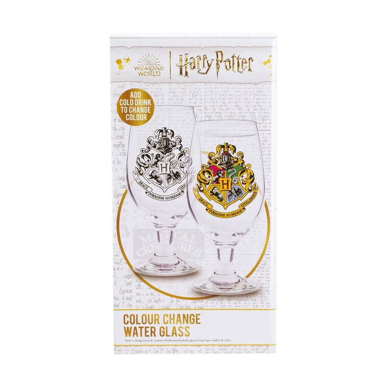 Hallmark Harry Potter Hogwarts Color-Changing Water Goblet
