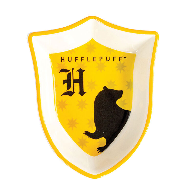 hallmark Harry Potter Hufflepuff House Shield Trinket Dish