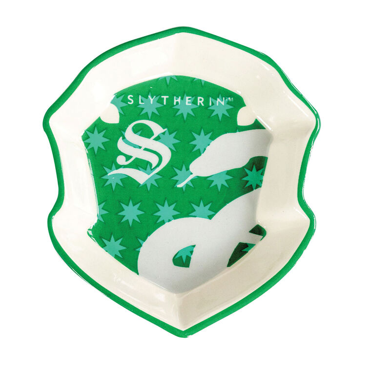hallmark Harry Potter Slytherin House Shield Trinket Dish