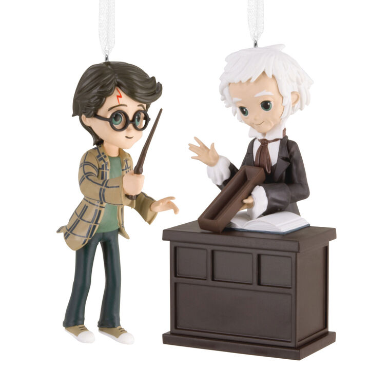 hallmark Harry Potter™ and Garrick Ollivander™ Hallmark Ornaments Set of 2