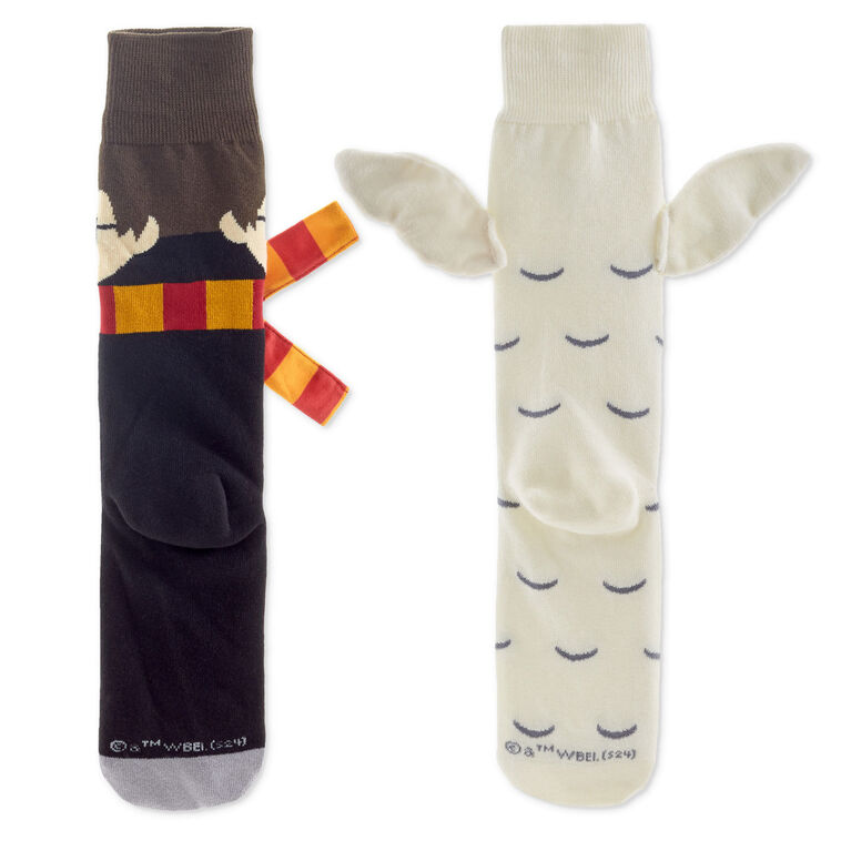 Hallmark Harry Potter™ And Hedwig™ Novelty Crew Socks