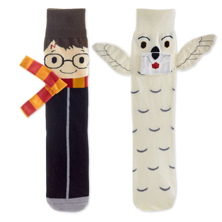hallmark Harry Potter™ and Hedwig™ Novelty Crew Socks