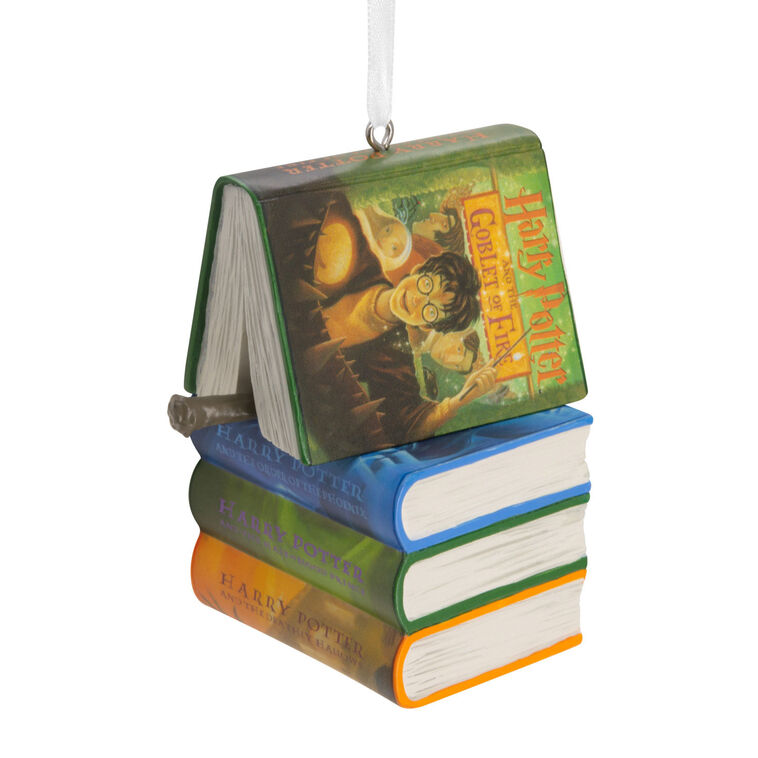 hallmark Harry Potter™ Books and Wand Hallmark Ornament