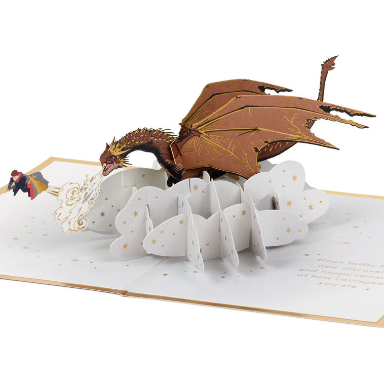 hallmark Harry Potter™ Brave Day 3D Pop-Up Thinking of You Card