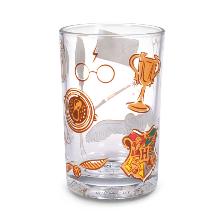 hallmark Harry Potter™ Collage of Icons Collectible Drinking Glass 13.5 oz