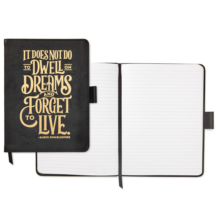 Hallmark Harry Potter™ Faux Leather Journal 6.18x8.25