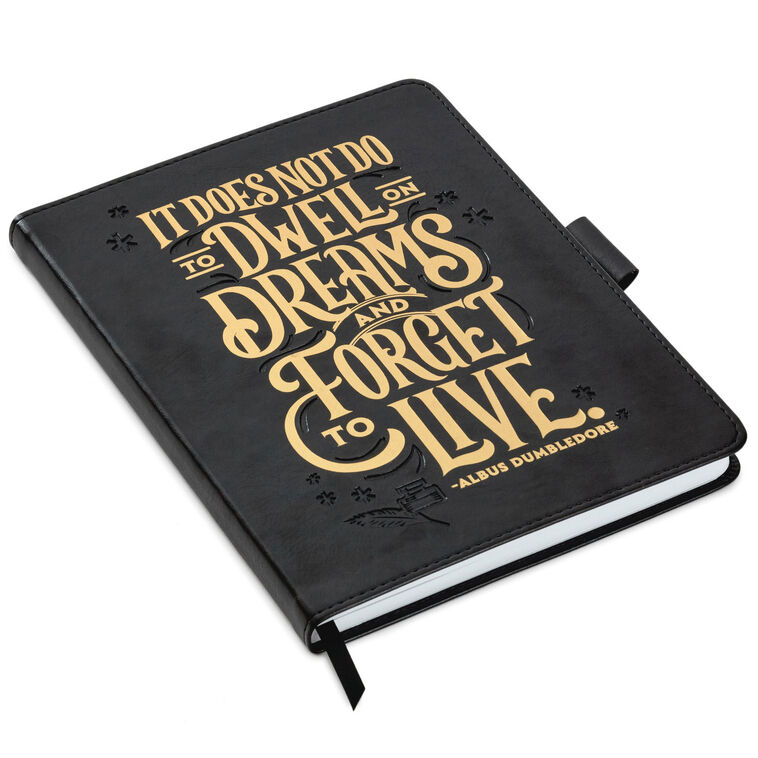 hallmark Harry Potter™ Faux Leather Journal 6.18x8.25