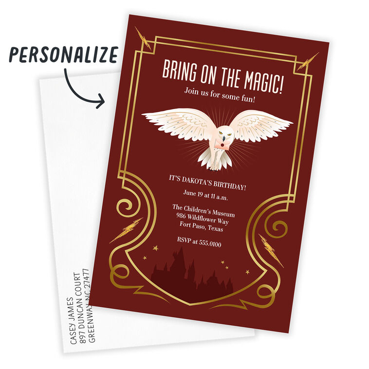 Hallmark Harry Potter™ Hedwig™ Birthday Invitation