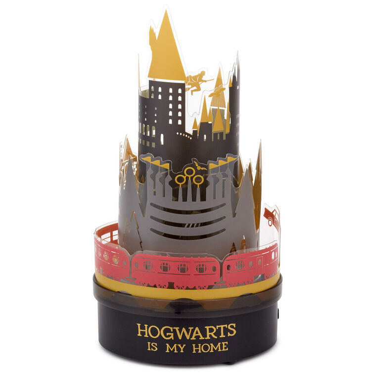 hallmark Harry Potter™ Hogwarts Rotating Lamp With Sound