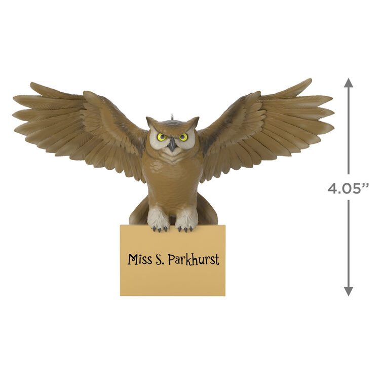 Hallmark Harry Potter™ Hogwarts™ Acceptance Letter Personalized Ornament Custom Text