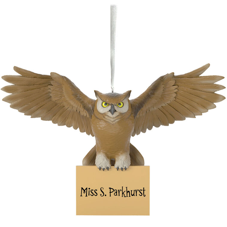 hallmark Harry Potter™ Hogwarts™ Acceptance Letter Personalized Ornament Custom Text