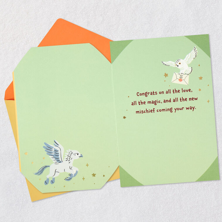 Hallmark Harry Potter™ Hogwarts™ Crest Baby Shower Card