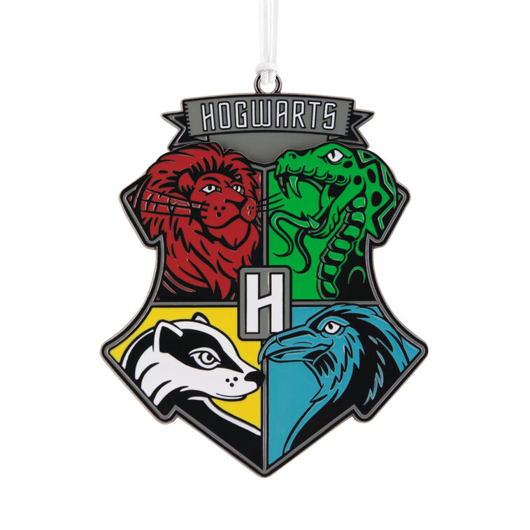 hallmark Harry Potter™ Hogwarts™ Crest Moving Metal Hallmark Ornament