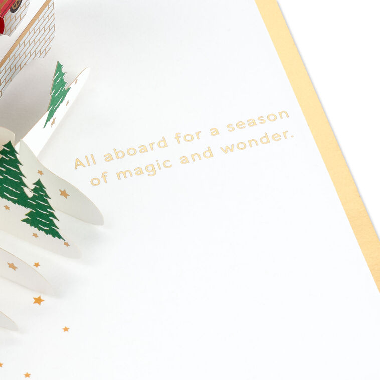 Hallmark Harry Potter™ Hogwarts™ Express 3D Pop-Up Christmas Card