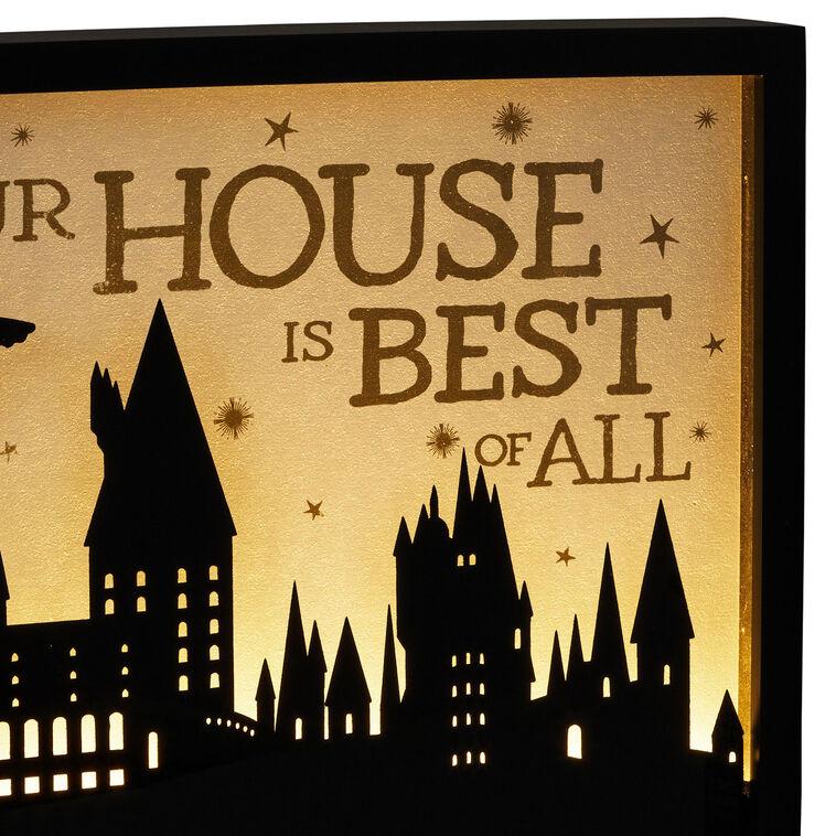 Hallmark Harry Potter™ Hogwarts™ Lighted Shadow Box Wall Decor 10.5"