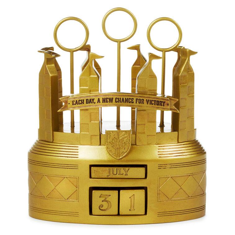 hallmark Harry Potter™ Quidditch™ Pitch Perpetual Calendar