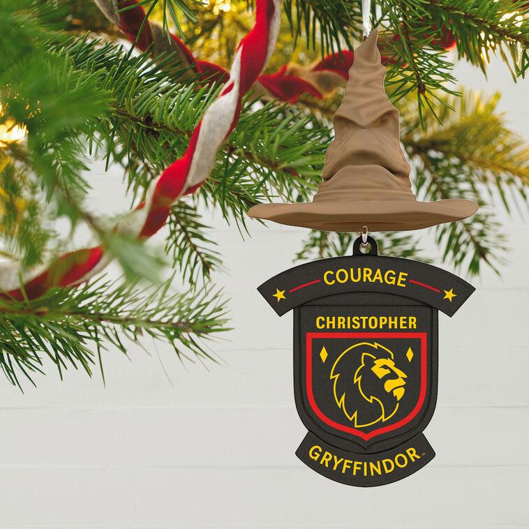 Hallmark Harry Potter™ Sorting Hat House Trait Personalized Ornament Custom Text