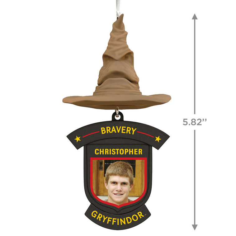 Hallmark Harry Potter™ Sorting Hat House Trait Personalized Ornament Custom Photo And Text