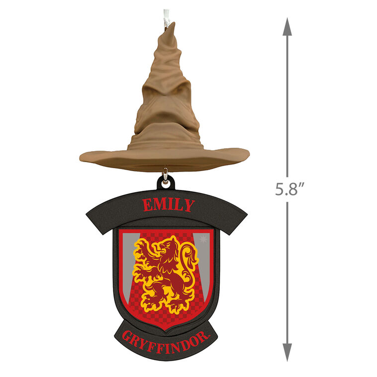 Hallmark Harry Potter™ Sorting Hat Personalized Ornament Custom Text