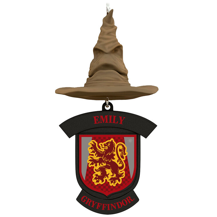 hallmark Harry Potter™ Sorting Hat Personalized Ornament Custom Text