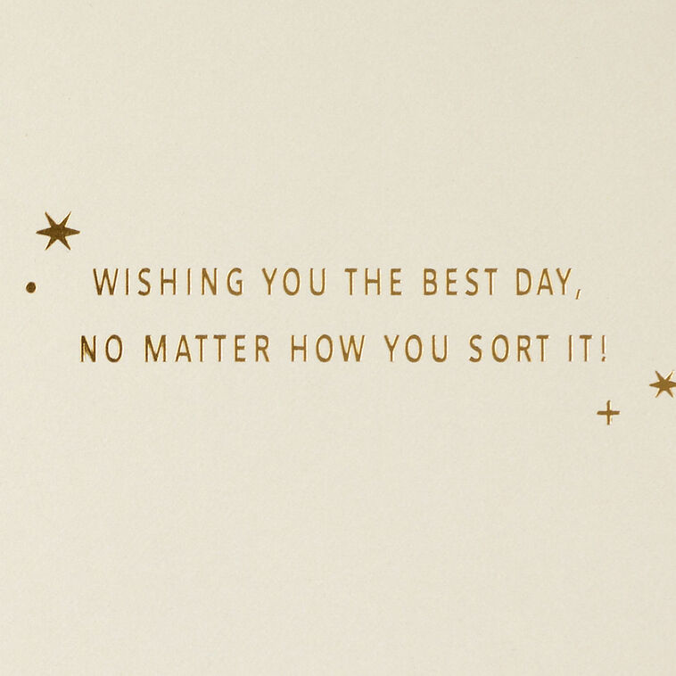 Hallmark Harry Potter™ Sorting Hat™ Best Day Birthday Card